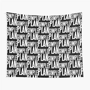 Simple Plan LogoClassic  Tapestry