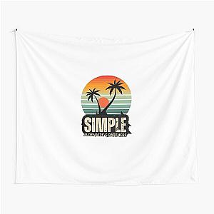 T-shirt Simple Plan Felpa con cappuccio Simple Plan Simple Plan a maniche lunghe Simple Plan Vintage Simple Plan unisex Tapestry