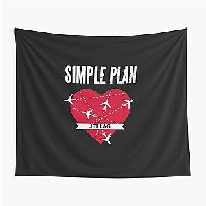 Simple Plan Jet Lag Tapestry