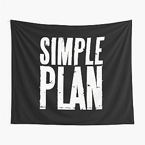 Simple Plan Logo Essential Tapestry