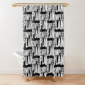 Simple Plan LogoClassic  Shower Curtain