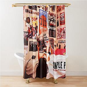 Get Your Simple Plan Heart On Shower Curtain