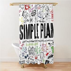 Get Your Simple Plan Heart On Covers Shower Curtain