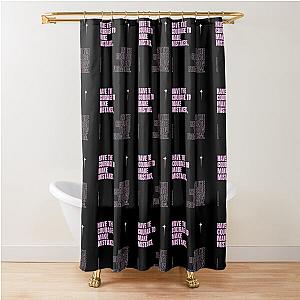 Simple Plan Shower Curtain