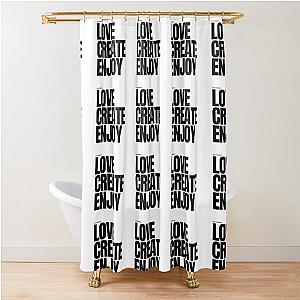 Simple Plan Shower Curtain