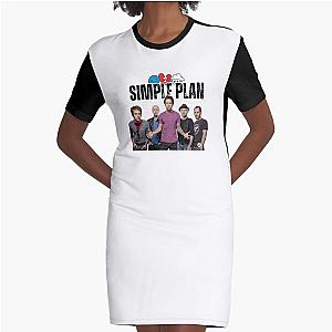 Simple Plan -Canadian rock band from Montreal, Quebec. Graphic T-Shirt Dress