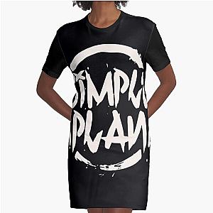 Simple Plan Graphic T-Shirt Dress