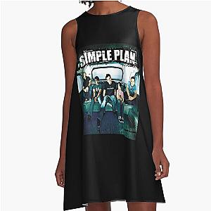 SIMPLE PLAN TOUR A-Line Dress