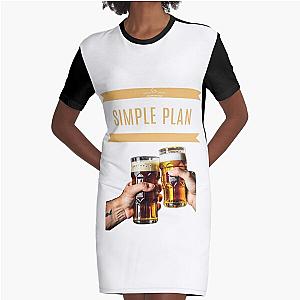 Simple Plan Graphic T-Shirt Dress