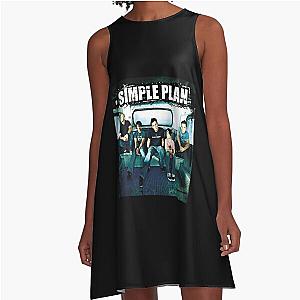 SIMPLE PLAN TOUR 2017 A-Line Dress