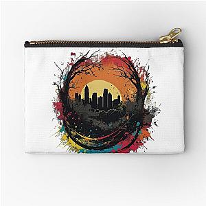 simple plan designed art  Zipper Pouch