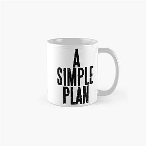 A Simple Plan, in black Classic Mug