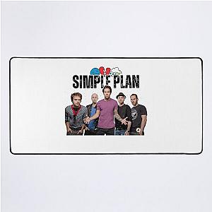 Simple Plan -Canadian rock band from Montreal, Quebec. Desk Mat