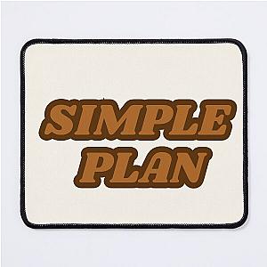 Simple plan Mouse Pad