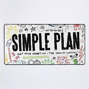 Get Your Simple Plan Heart On Covers Desk Mat