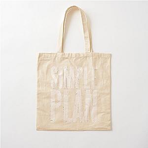 Simple Plan Logo Cotton Tote Bag