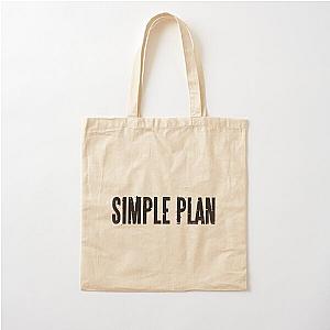 Simple Plan  Cotton Tote Bag