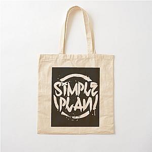 Simple Plan Cotton Tote Bag