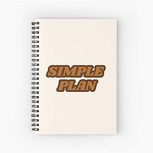 Simple plan Spiral Notebook