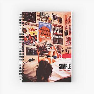 Get Your Simple Plan Heart On Spiral Notebook