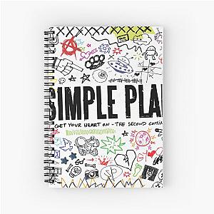 Get Your Simple Plan Heart On Covers Spiral Notebook