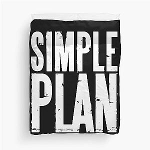 Simple Plan Duvet Cover