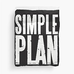 Simple Plan Duvet Cover