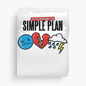 Simple Plan 15th Anniversary Tour Duvet Cover