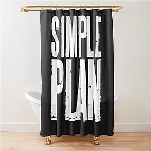 Simple Plan Shower Curtain
