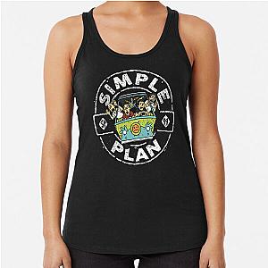Simple Plan Merch Racerback Tank Top