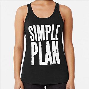 Simple Plan Essential Racerback Tank Top