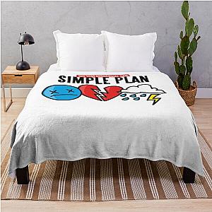 Simple Plan 15th Anniversary Tour Throw Blanket