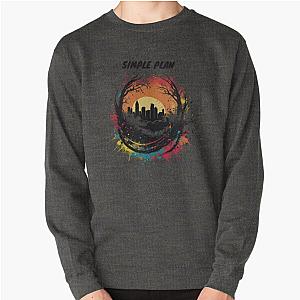 Simple Designed Art Pullover Sweatshirt