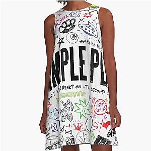 Get Your Simple Plan Heart On A Line Dress
