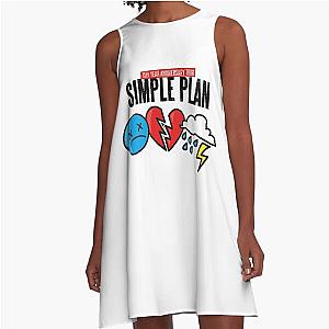 Simple Plan, 15th Anniversary Tour A-Line Dress