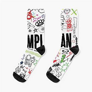 Get Your Simple Plan Heart On Covers and Socks