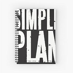 Simple Plan Spiral Notebook
