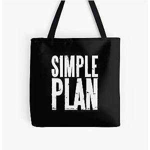 Simple Plan Classic All Over Print Tote Bag