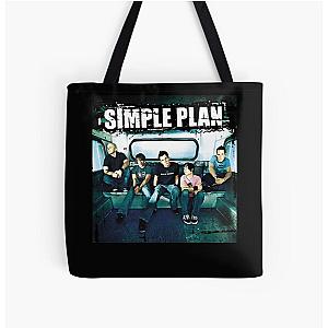 Simple Plan Tour All Over Print Tote Bag