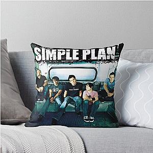 Albums Simple Plan Throw Pillow