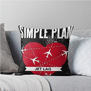 Simple Plan Covers Throw Pillow