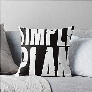 Simple Plan Throw Pillow