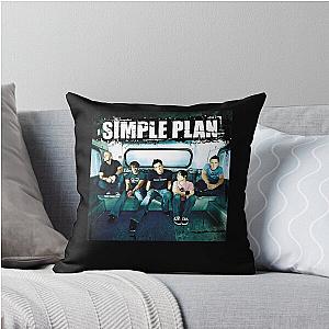 Simple Plan Tour Throw Pillow