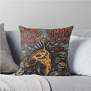 Simple Plan Throw Pillow