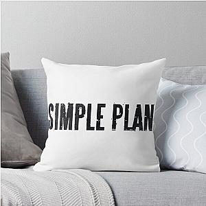 Simple Plan Throw Pillow