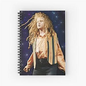 Simply Red Stars Spiral Notebook