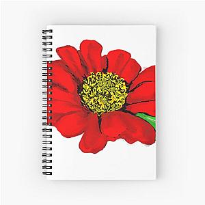 Simply red Spiral Notebook