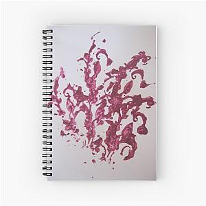 Simply Red Spiral Notebook