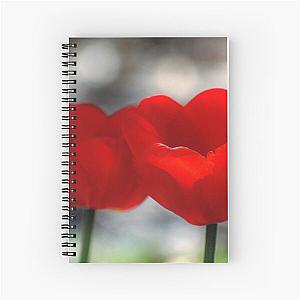 Simply Red Spiral Notebook