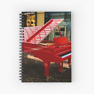 Simply red Spiral Notebook